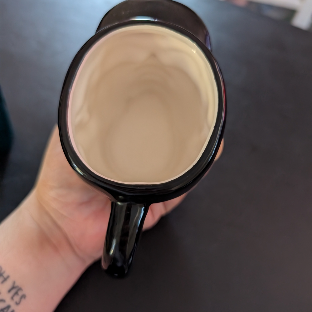 Black Ceramic Mug
